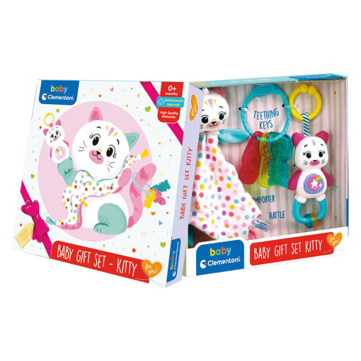 Picture of Baby Clementoni Baby Gift Set Kitty